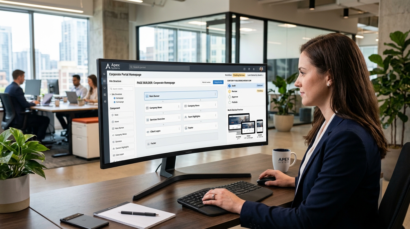 Enterprise Website & CMS Solutions Architecture